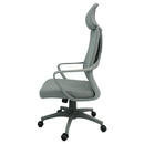 Cadeira De Escritório Giratória Presidente Job Cinza Opt