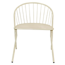 Cadeira Aramis Decorativa Bege - Overseas