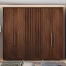 Guarda Roupa Casal Comodus 6 Portas 4 Gavetas Marrom Caemmun