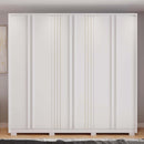 Guarda Roupa Casal Mozart 6 Portas 4 Gavetas Branco Caemmun