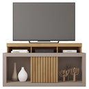 Bancada Rack Para TV até 55 Polegadas Frost Marrom Caemmun