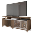 Bancada Rack Para Tv até 65 Polegadas Stars Marrom Caemmun