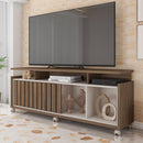 Bancada Rack Para Tv até 65 Polegadas Stars Marrom Caemmun