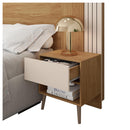 Cabeceira Para Cama Casal Extensível Next Marrom Caemmun