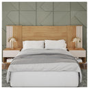 Cabeceira Para Cama Casal Extensível Next Marrom Caemmun