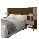 Cabeceira Para Cama Casal Extensível Marrom Proximus Caemmun