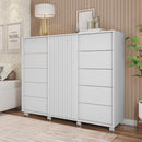 Cômoda Sapateira 2 Portas 5 Gavetas Branco Pegasus Caemmun