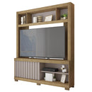 Estante Home Para TV até 60 Polegadas Franco Marrom Caemmun