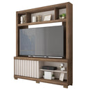 Estante Para TV até 60 Polegadas Franco Marrom Caemmun