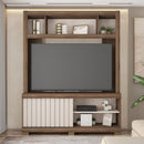 Estante Para TV até 60 Polegadas Franco Marrom Caemmun