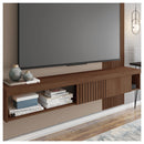 Painel Para Tv Até 65 Polegadas Marrom Moon Caemmun