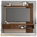 Painel Para Tv Até 65 Polegadas Marrom Moon Caemmun
