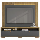 Estante Home Para TV até 70 Polegadas Cinza Lar Caemmun