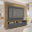 Estante Home Para TV até 70 Polegadas Cinza Lar Caemmun
