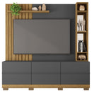 Estante Home Para TV até 70 Polegadas Space Cinza Caemmun