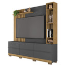 Estante Home Para TV até 70 Polegadas Space Cinza Caemmun