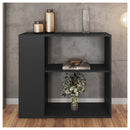 Aparador Buffet Decorativo 1 Prateleira Opala Preto Caemmun