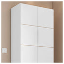 Armário Alto e Baixo Para Escritório Cubic Branco Caemmun