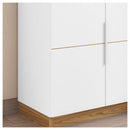 Armário Alto e Baixo Para Escritório Cubic Branco Caemmun