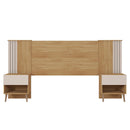 Cabeceira Para Cama Casal Extensível Next Marrom Caemmun