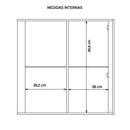 Cômoda Para Quarto Casal 4 Gavetas Sleep Cinza Caemmun