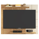 Painel Para TV Até 58 Polegadas Cross Buriti / Off White-Caemmun
