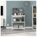 Estante Livreiro Aparador Organizador Fabrick Branco Caemmun