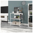 Estante Livreiro Aparador Organizador Fabrick Branco Caemmun