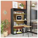 Estante Multiuso Livreiro 1 Porta Preto Mood Caemmun