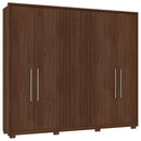 Guarda Roupa Casal Comodus 6 Portas 4 Gavetas Marrom Caemmun