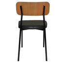 Cadeira Student Decorativa Preta - Overseas