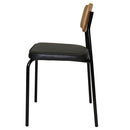 Cadeira Student Decorativa Preta - Overseas