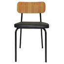 Cadeira Student Decorativa Preta - Overseas