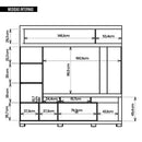 Estante Home Bambam Para TV até 65 Polegadas Marrom Caemmun