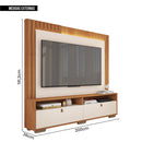 Estante Home Para TV até 70 Polegadas Com Led Lar Caemmun