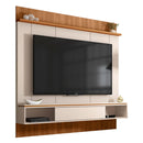 Painel Para Tv de até 65 Polegadas Marrom Aura Caemmun