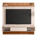 Painel Para Tv de até 65 Polegadas Marrom Aura Caemmun