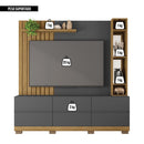 Estante Home Para TV até 70 Polegadas Space Cinza Caemmun