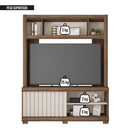 Estante Para TV até 60 Polegadas Franco Marrom Caemmun