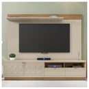 Rack Com Painel Para TV até 75 Polegadas Renda 218Cm Caemmun