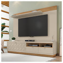 Rack Com Painel Para TV até 75 Polegadas Renda 218Cm Caemmun