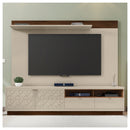 Rack Com Painel Para TV até 75 Polegadas Renda 218Cm Caemmun