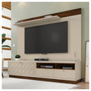 Rack Com Painel Para TV até 75 Polegadas Renda 218Cm Caemmun