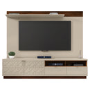 Rack Com Painel Para TV até 75 Polegadas Renda 218Cm Caemmun