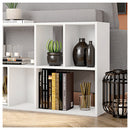 Estante Livreiro Multiuso 12 Nichos Branco Side Caemmun