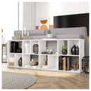 Estante Livreiro Multiuso 12 Nichos Branco Side Caemmun