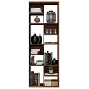 Estante Livreiro Multiuso 12 Nichos Marrom Side Caemmun