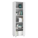 Estante Livreiro 4 Prateleiras Urban Branco Fosco - Caemmun