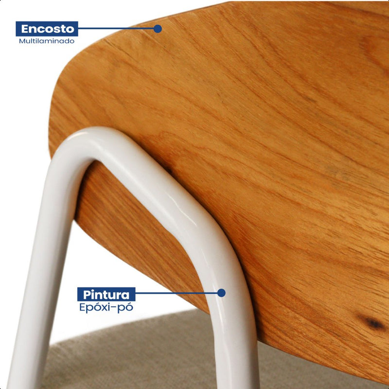 Poltrona Aero Cadeira Decorativa Com Apoio Overseas