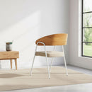 Poltrona Aero Cadeira Decorativa Com Apoio Overseas